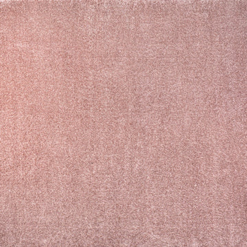 Haze Solid Low-pile Area Rug Pink